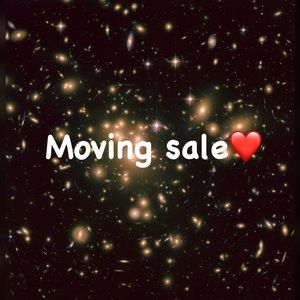 Moving sale